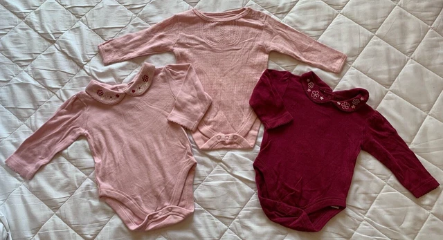 Baby Girls Clothing Bundle - 3 Pieces - 3-6 Months Up to 17.5lbs (8kg)