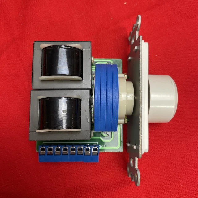 ELECTRONIC Speaker Line Attenuator Almond Rotary Button Volume Control 12 pos