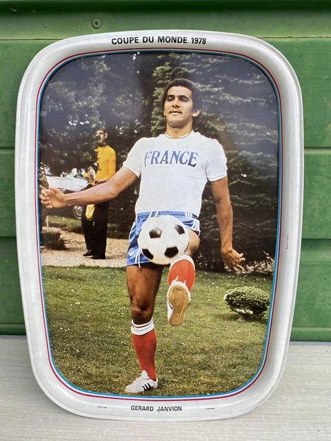 Plateau Métal Ancien – Coupe Du Monde Argentine 1978, équipe De France