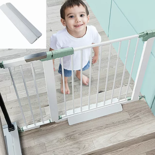 Baby Pet Gate Stair Way Safety Fixed Board for Door Extra-Wide Tall Lock Walk