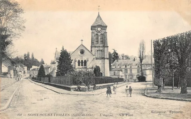 SOISY-sous-ETIOLLES - l'église