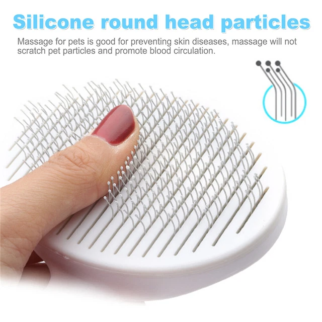 Pet Dog Cat Hair Remover Comb Needle Grooming Massage Deshedding Cleaning Brush 5