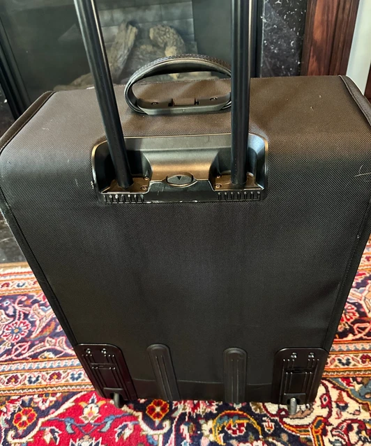 Tumi 2244D3 Alpha Black Luggage 2 Wheel Suitcase Ballistic Nylon Black 3