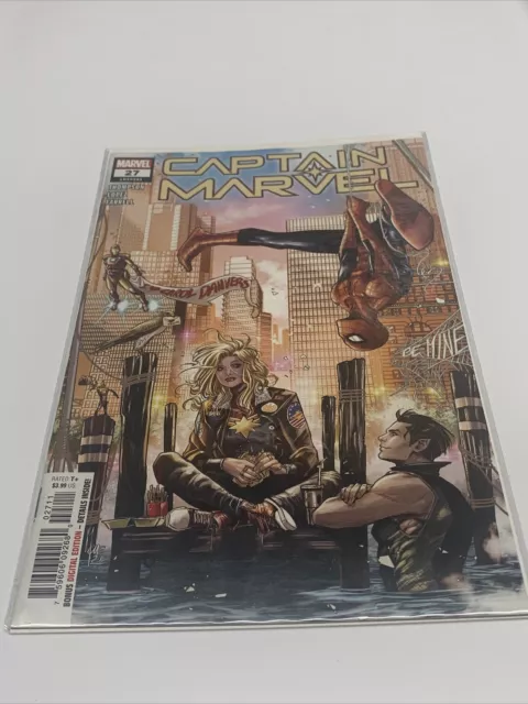 Captain Marvel #27 2021 Unread Checchetto Main Cover Marvel Comic Kelly Thompson