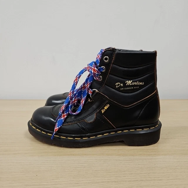 DR MARTENS KAMIN Archive Vintage Black Leather Uk 5 Ankle  display picture 2