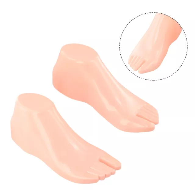 Durable PVC Adult Feet Mannequin Model for Shoes Display Humanized Design