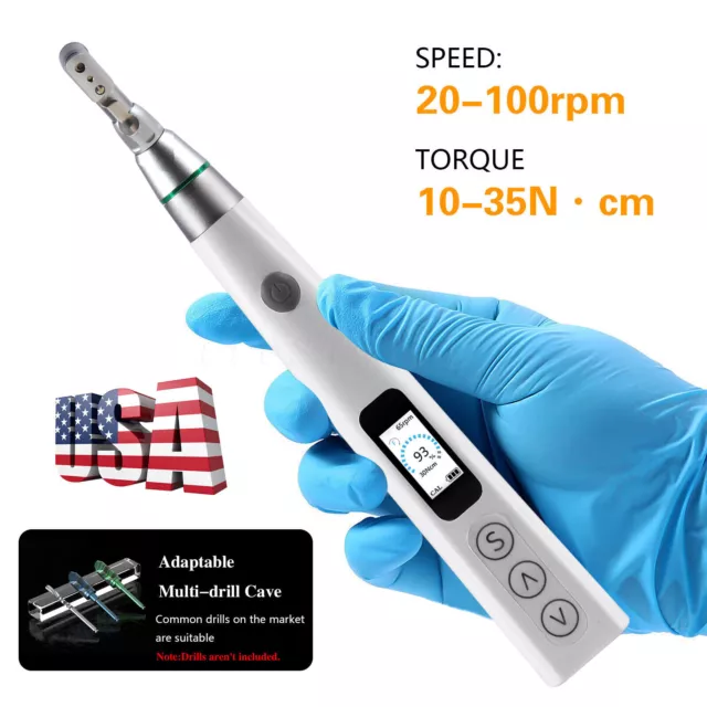 Dental Tools Wireless Universal Implant Torque Wrench Electric Driver Torque Kit