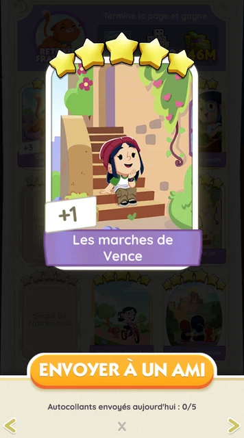 Carte Monopoly Pas Fan 5 Étoiles - Jeu De Cartes, Neuf