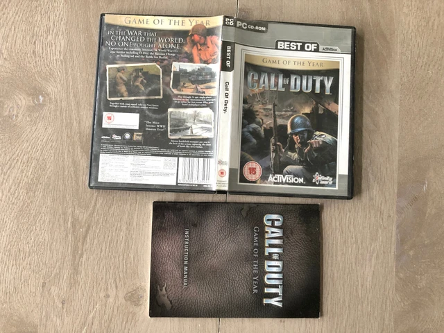 Jeu Call Of Duty Game Of The Year Edition (GOTY) - PC Version Française - Bon état
