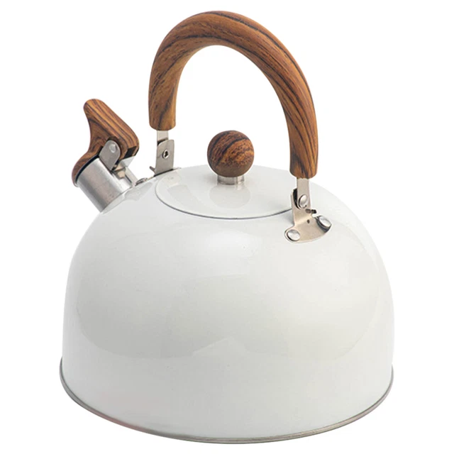 Pot d'eau chaude siffler la bouilloire