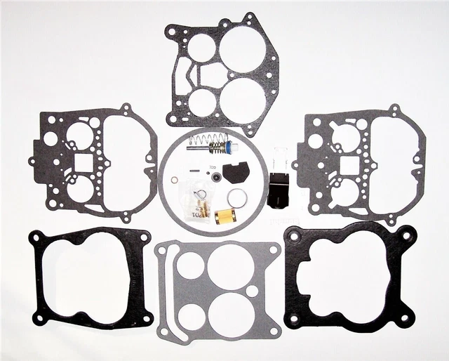 thumbnail image 2 of Rochester Quadrajet Carburetor Rebuild Kit 18-7095 With Float For Marine Engines 2 of 6