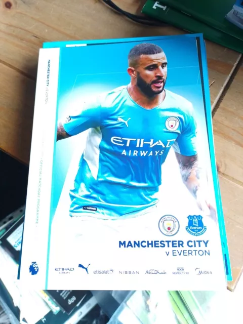  Manchester City- Everton Programme 21.11.2021