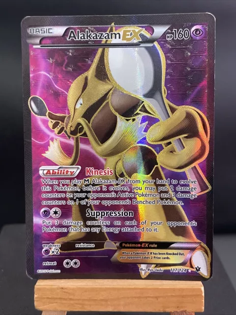 Pokemon Mega M Alakazam EX EX 26/124 XY Fates Collide New! Free Shipping!