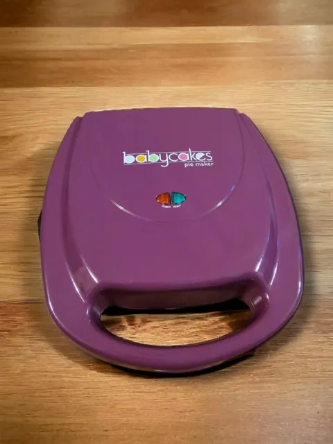 The Original Baby Cakes Pie Maker Non Stick Coated Electric