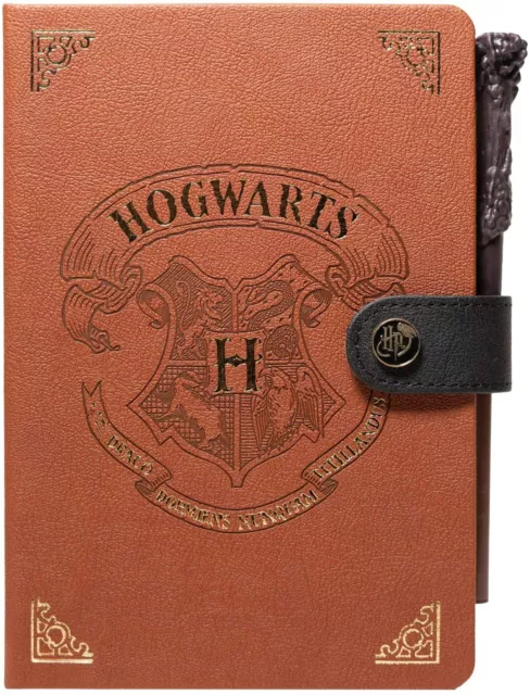 Harry Potter - Carnet A5 Hogwarts + stylo baguette - Erik