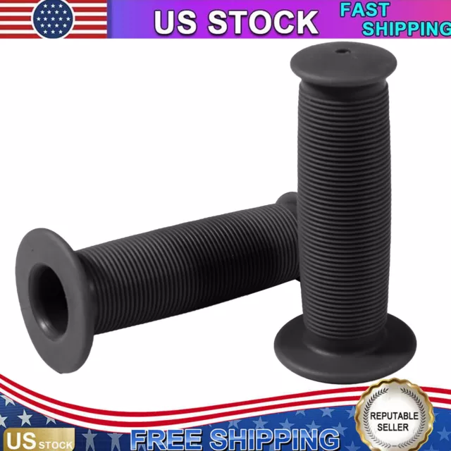 Pair Bike Grips Mountain Bicycle Handlebar For BMX MTB Rubber Scooter Non Slip