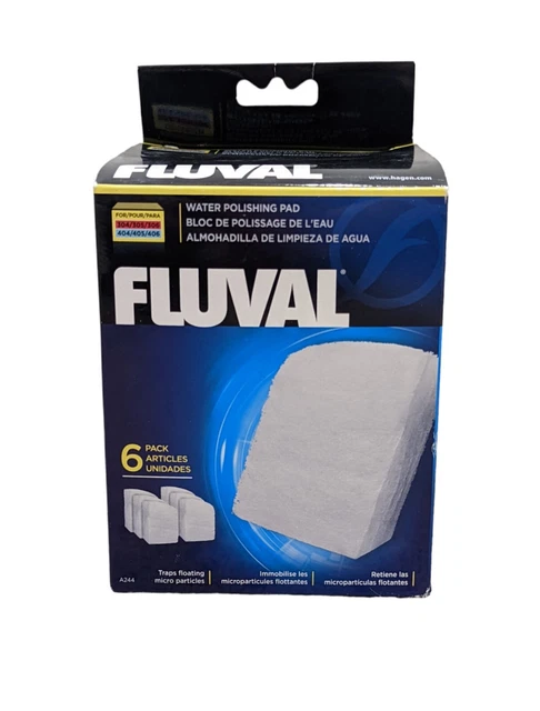 FLUVAL Water Polishing Pads- 6 PACK 304-305-306 & 404-405-406