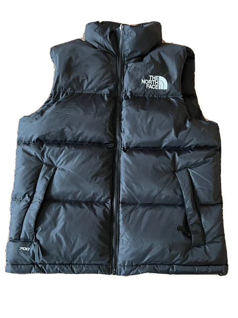 Piumino Giubbino GILET UOMO The North Face 700 Smanicato Nero