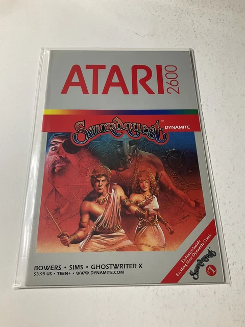 Swordquest 1 Nm Near Mint Atari 2600 Dynamite