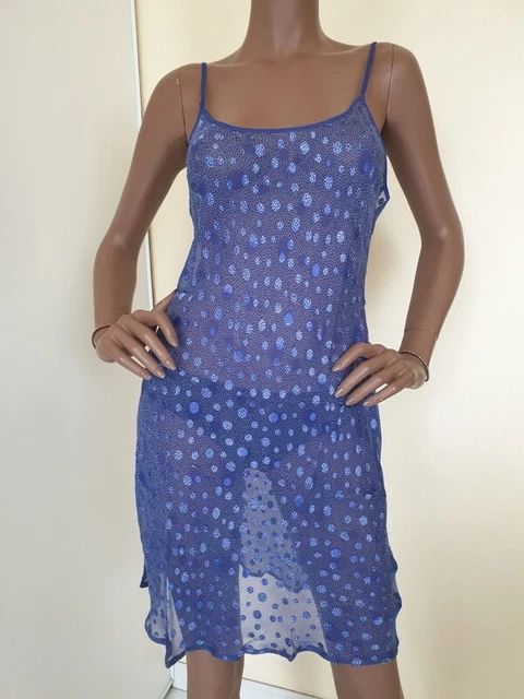 Nuisette Marjolaine Modèle Tentation – Taille 46, Soie, Couleur Ocre, Neuve Sans étiquettes