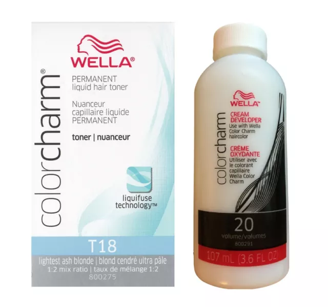 Wella Permanent Liquid Hair Colour, Vol 20 Developer 8oz  24HR POSTAGE