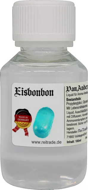 VanAnderen® Liquid für Aroma-Verdampfer und Diffusoren 100ml  Eisbonbon