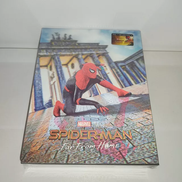 SPIDER-MAN: Far From Home Lenticular FullSlip XL SteelBook - FILMARENA #128 NEUF