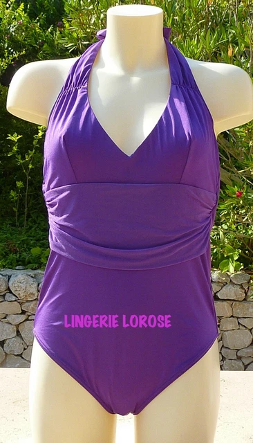 Maillot De Bain 1 Pièce Rasurel 'Solada' - Taille 2 (85B) - Jaune - Neuf Avec étiquettes