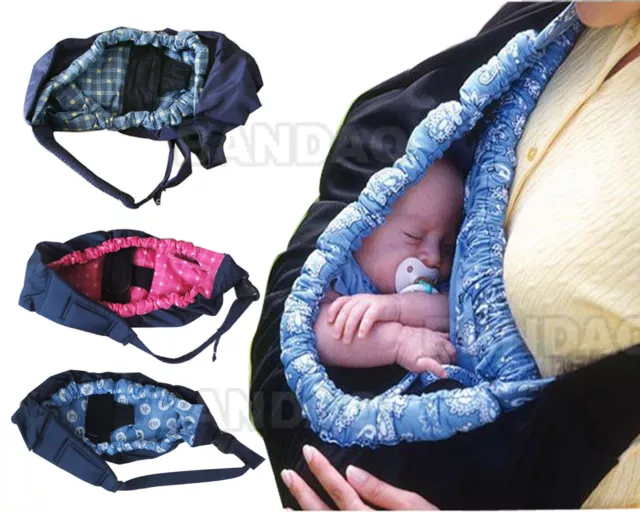 Infant newborn Baby carrier Sling wrap swaddling strap sleeping bag