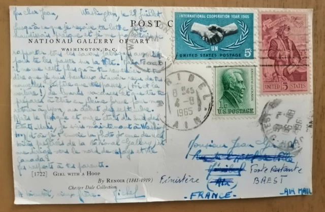 Carte Postale Ancienne – Bethléem, Filles Au Marché, CPA Israël, Timbre Au Verso, 1900