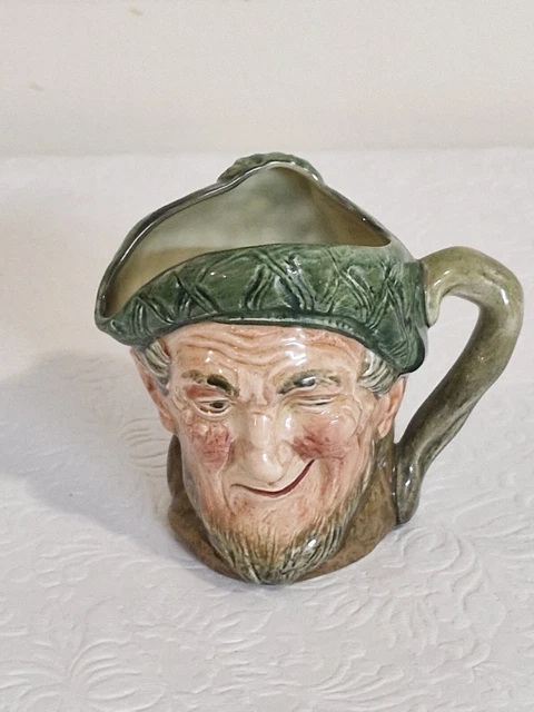 Vintage Royal Doulton Small Australian Character Jug No "D" Number "Owd Mac"