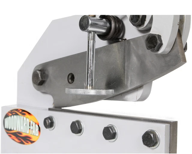 WOODWARD FAB THROATLESS Hand Shear Sheet Metal Cutting Bench Mount