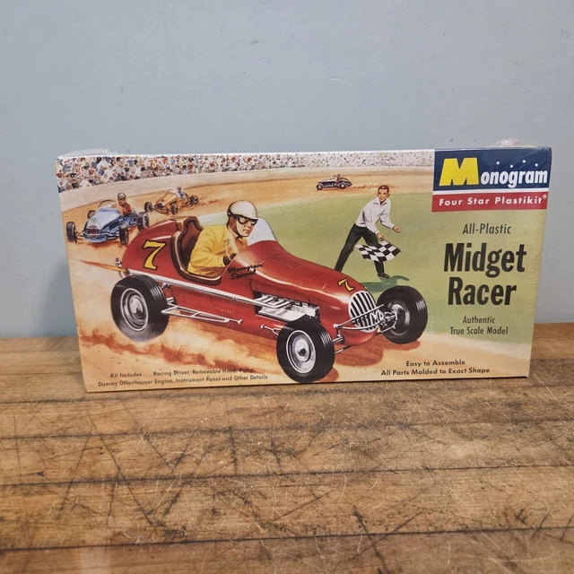 希少！激レア！当時物！Monogram QUARTER MIDGET racer 希少！激レア！当時物！Monogram QUARTER MIDGET racer Vintage