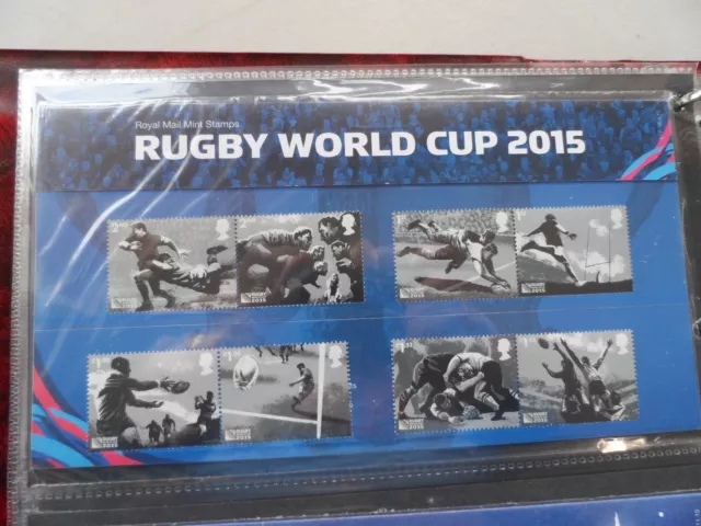 GB 2015 517 Rugby World Cup 2015 Royal Mail Presentation Pack in mint condition