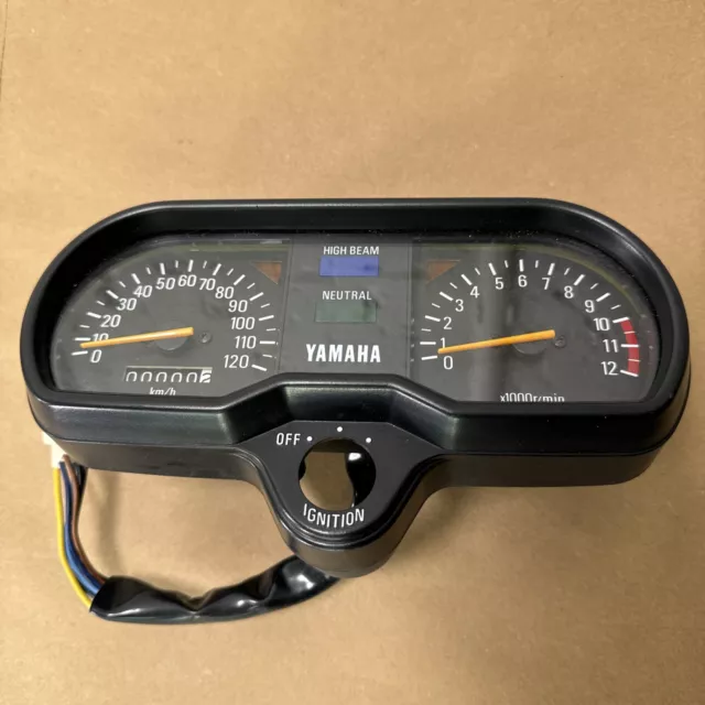 Cockpit Instrumente Tachometer Speedometer Yamaha Rd80Mx Neu Nos Xx19003