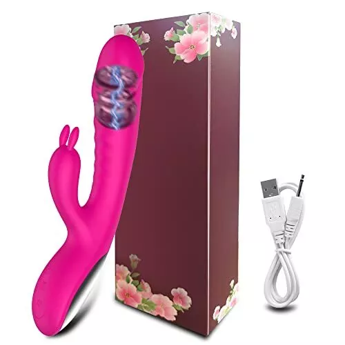 Vibrador De Conejo Para Mujeres, Estimuladores De Clítoris De Punto g Con 10