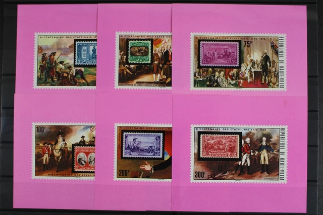 Obervolta, MiNr. 551-556 B, Blöcke, postfrisch / MNH - 634295