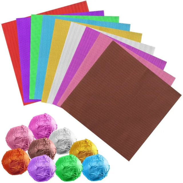 Decoration Baking Wrapping Paper Candy Chocolate Aluminum Foil Package Paper