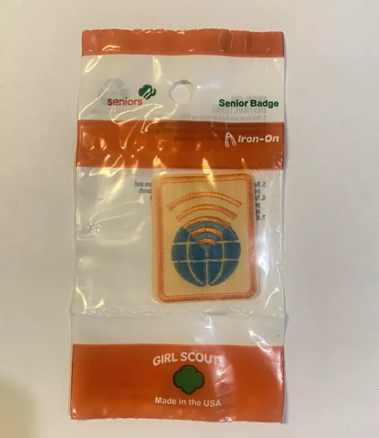 Girl Scout Senior Badge CODING BASICS 1  Made in USA NIP