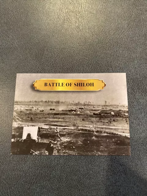 2019 Historic Autographs Civil War Divided BONUS CARD 37 Battle Of Shiloh 5/5 SP