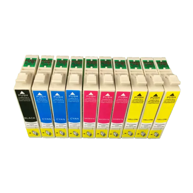 10x tinte PATRONE für Epson XP-30 33 XP-302 XP-305 XP-312 XP-315 XP-322 XP-325