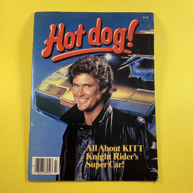 VINTAGE 80’S 1984 THE KNIGHT RIDER DAVID HASSELHOFF KITT CAR RARE HOT ...