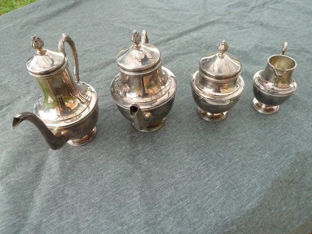 Service café pot au lait sucrier - Arts de la table