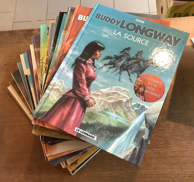 Derib DERIB - BUDDY Longway - Serie Complete - 20 Tomes + 4 Bandeaux - Eo ...
