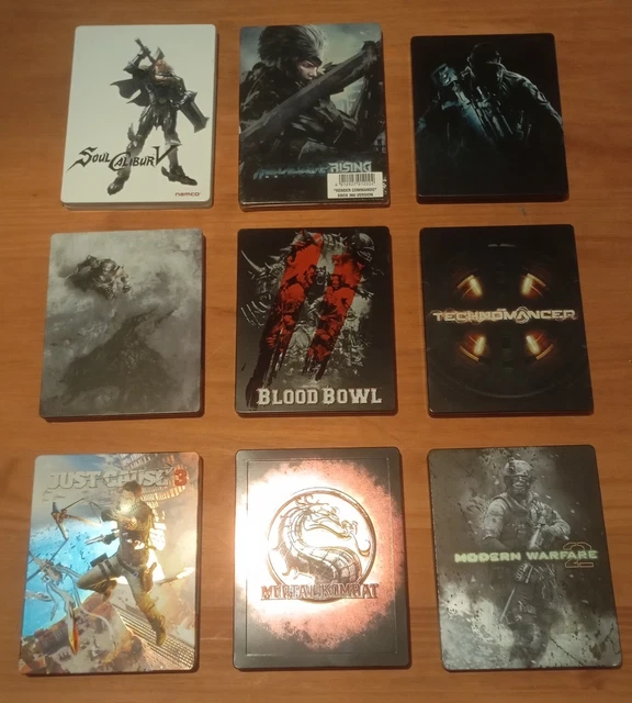 Steelbook Métal Vide Pour Jeu PS3, PS4, Xbox 360 – Format BioShock Infinite