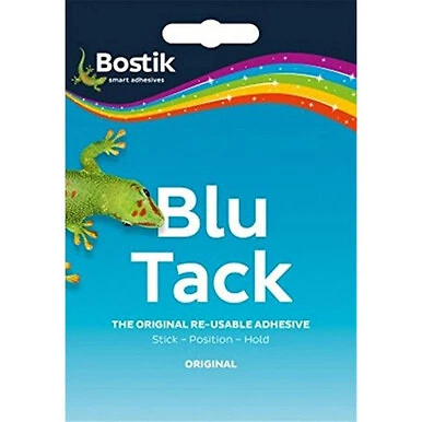 Bostik Blue Tack Original Removable And Re-Useable One Sheet by Bostik