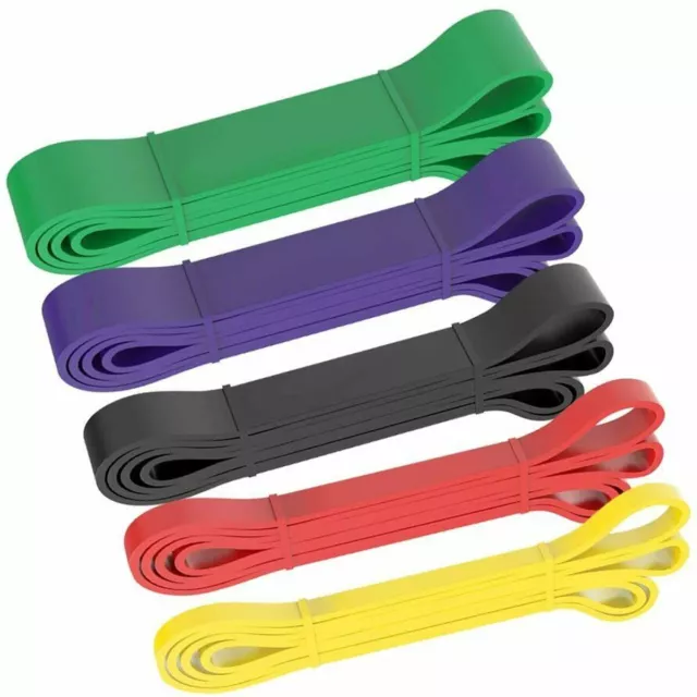 Brand New Heavy Duty Resistance Band Loop Exercise Yoga Gym Fitness Workout Band 2