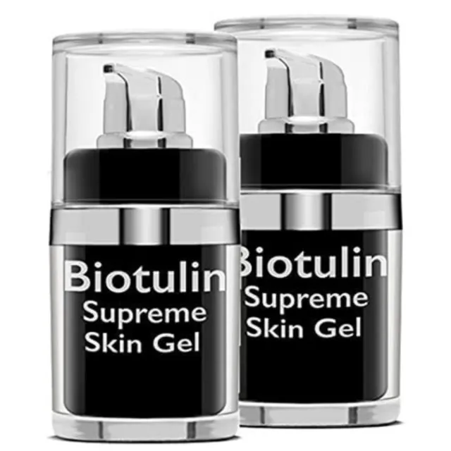 (3000€/Liter) BIOTULIN - Supreme Skin Gel | Anti-Falten Serum 2x15ml