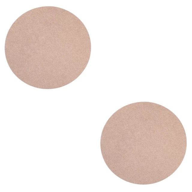 2 Pack Skulpturensockel Hölzern Kuchendrehteller Keramik-Skulptur-Grundplatte