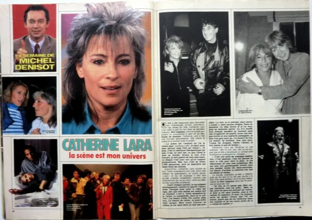 Mag NOUS DEUX 1986: HERBERT LEONARD SOPHIE FAVIER_CATHERINE LARA_DANIEL AUTEUIL 2